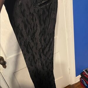 TOPMAN - Black Textured Glossed Men’s Pants